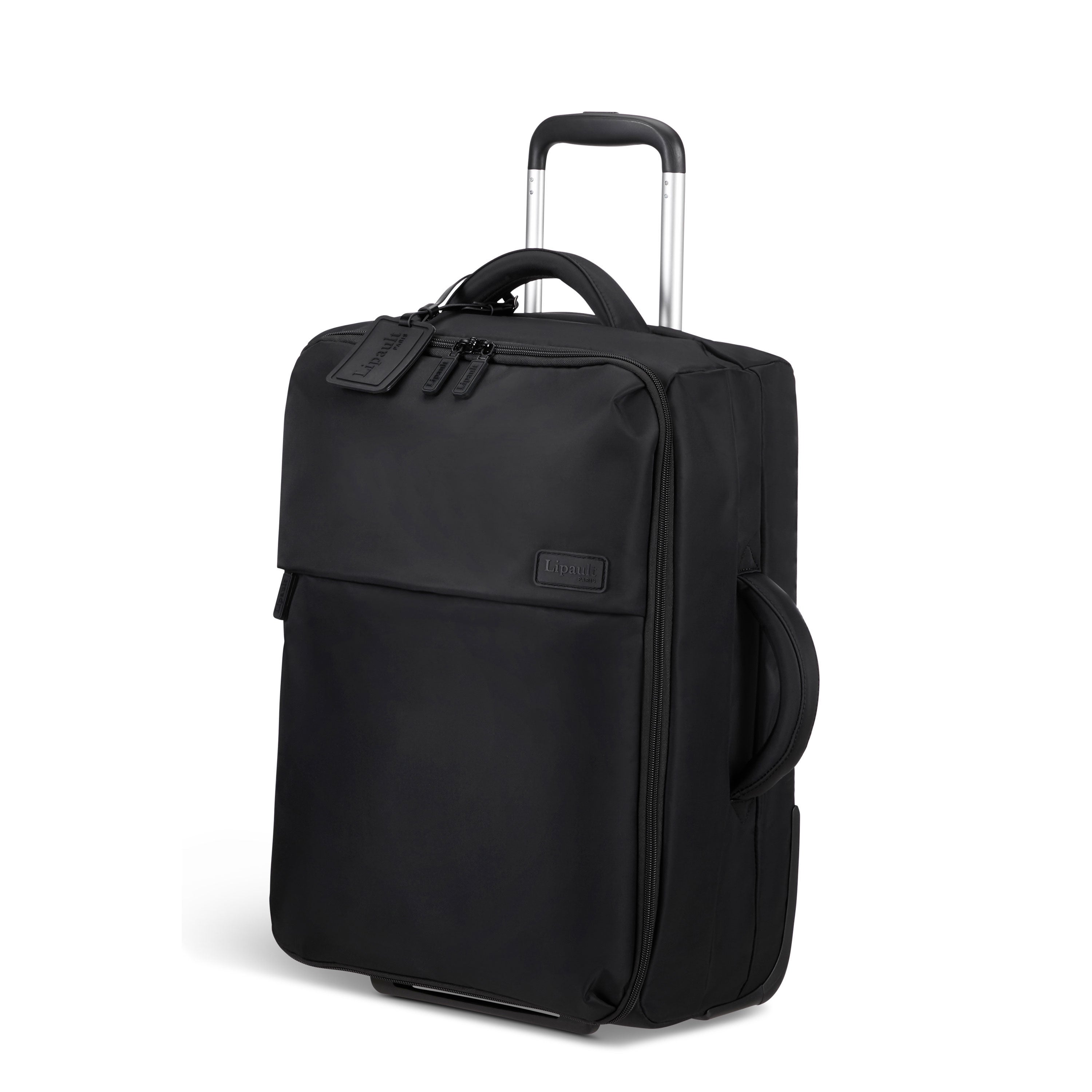 Lipault Foldable Plume Cabin Upright, Black, Front 3/4 Image image number 3